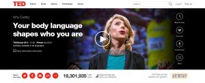 Amy Cuddy body language TED talk - power posing